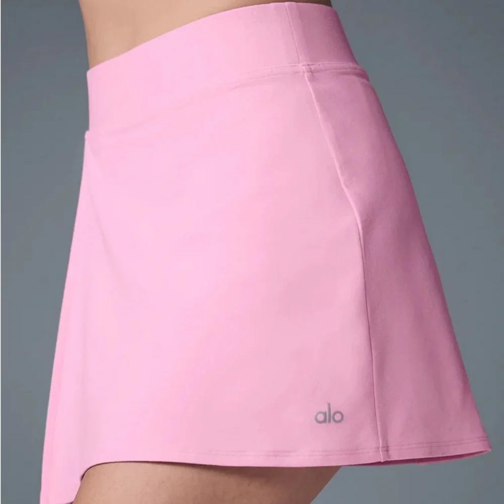 ALO Yoga Pink backspin Mini Skirt